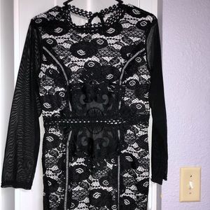 Black Lace Dress